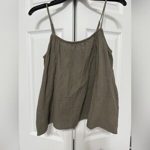 H&M Khaki Camisole Top